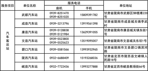 不忘初心，與您同行——隴運(yùn)集團(tuán)各汽車(chē)站助力節(jié)后返崗！