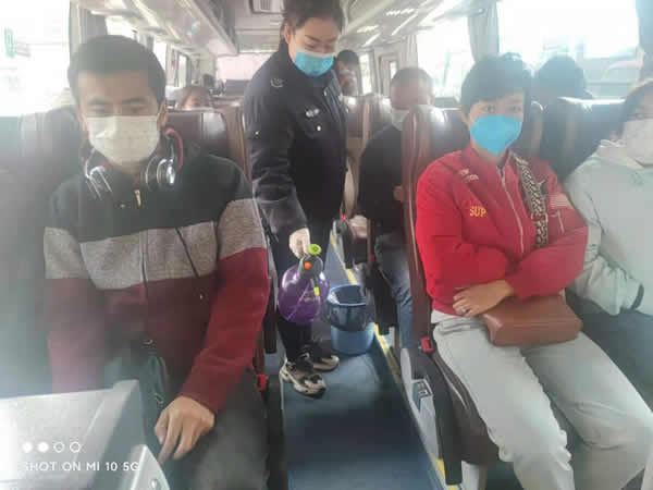 疫情防控隴運集團(tuán)公司在行動